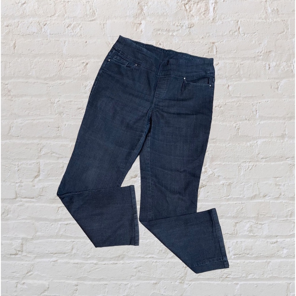 Denim & Co. Regular Perfect Denim Smooth Waist Pull-on Jeans